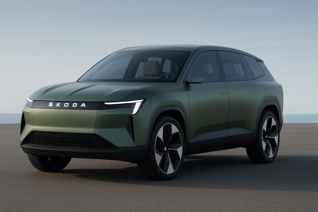 ₹45 लाख से शुरू, Skoda Vision 7S EV, 600Km रेंज, 7सीटर लग्ज़री इलेक्ट्रिक SUV, दमदार फीचर्स और फ्यूचरिस्टिक डिज़ाइन के साथ भारत में लॉन्च की तैयारी