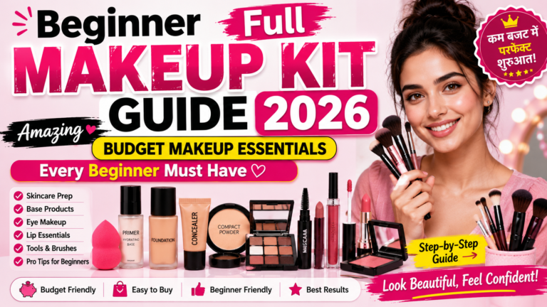 Beginner Full Makeup Kit Guide 2026: Amazing Budget Makeup Essentials Every Beginner Must Have