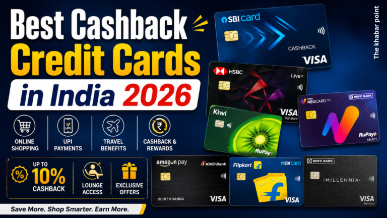 Best Cashback Credit Cards in India 2026