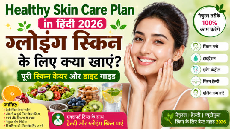 Healthy Skin Care Plan in Hindi 2026