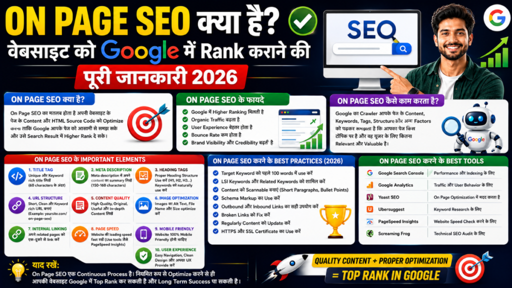 On Page SEO