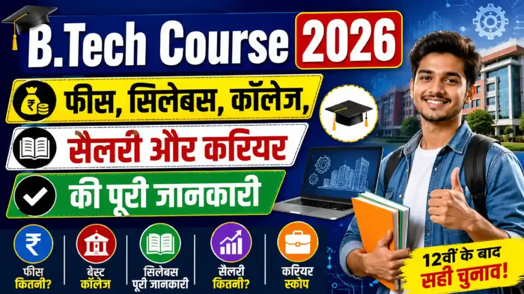 B.Tech Course Details in Hindi 2026