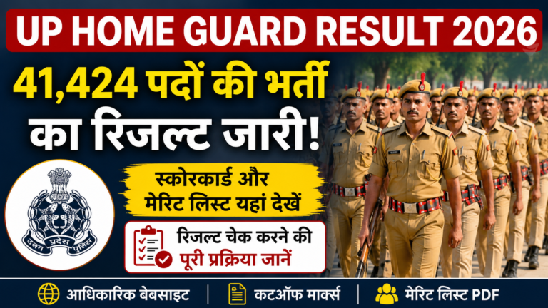 UP Home Guard Result 2026